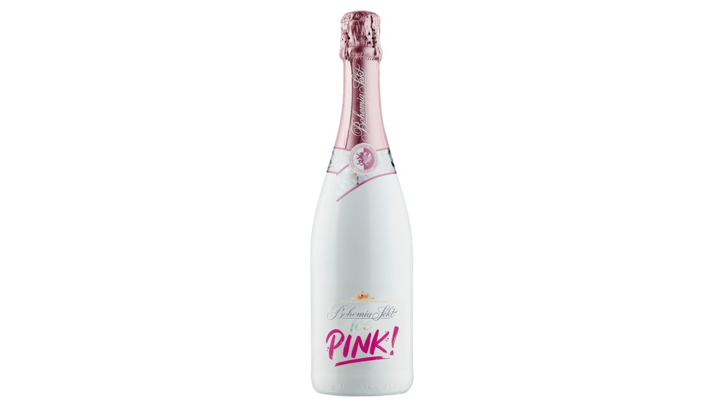 Bohemia Sekt Pink Ice demi sec šumivé víno, 750 ml 11,0%