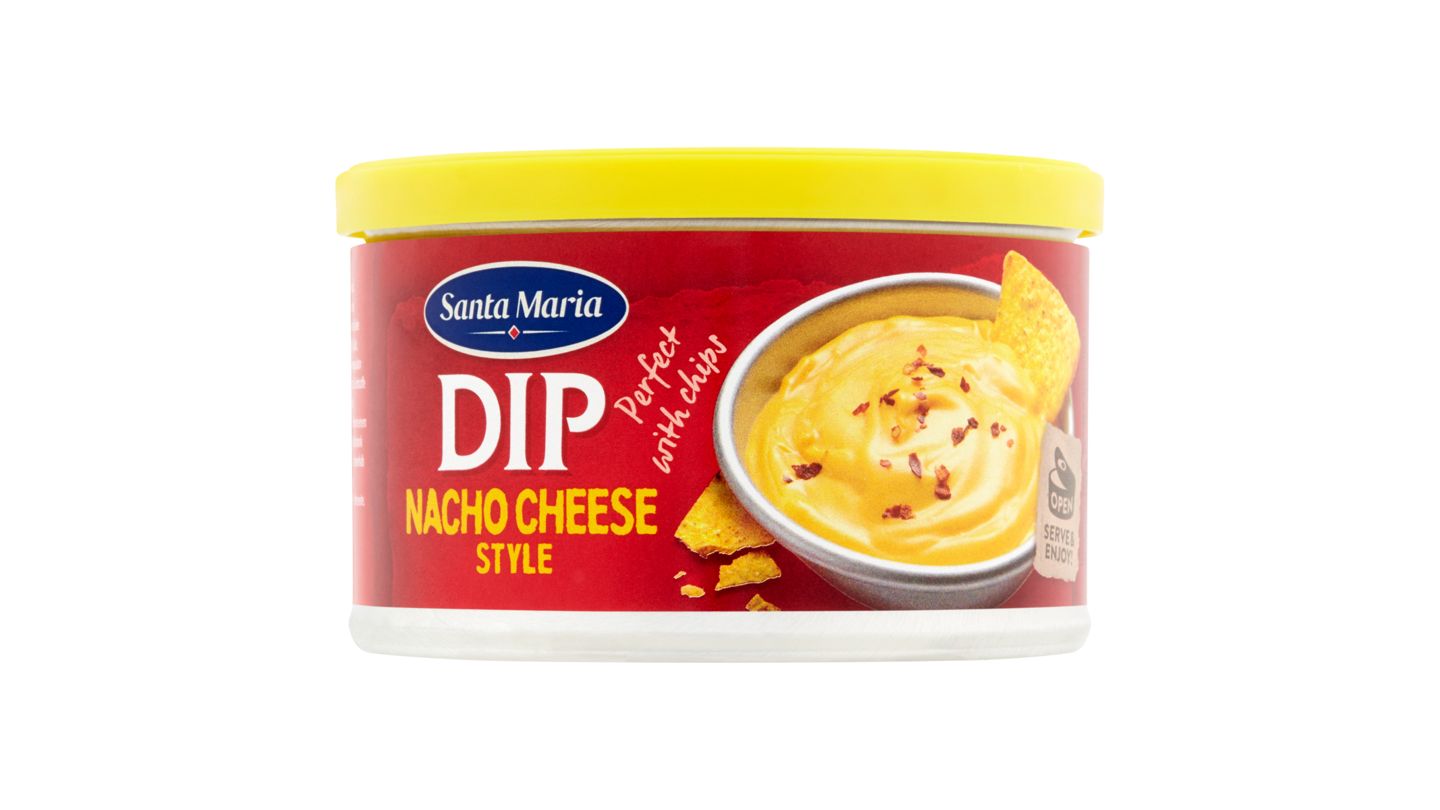 Santa Maria Nacho Cheese Style omáčka s čedarem 250g