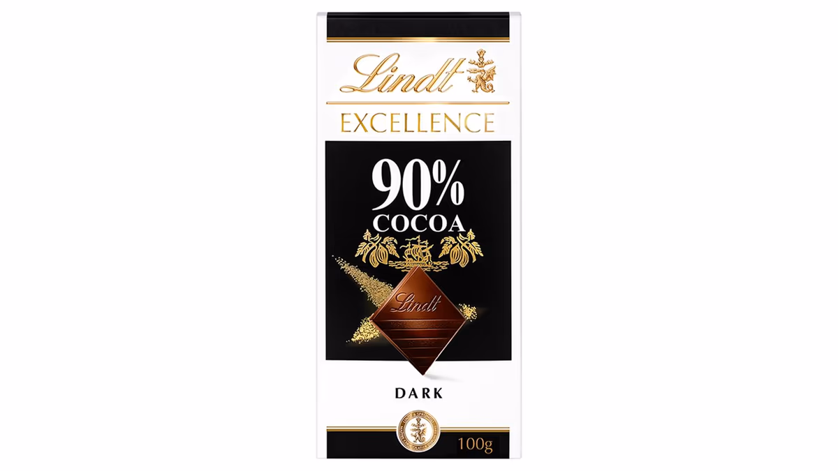 Lindt Excellence Extra jemná hořká čokoláda 90% 100g