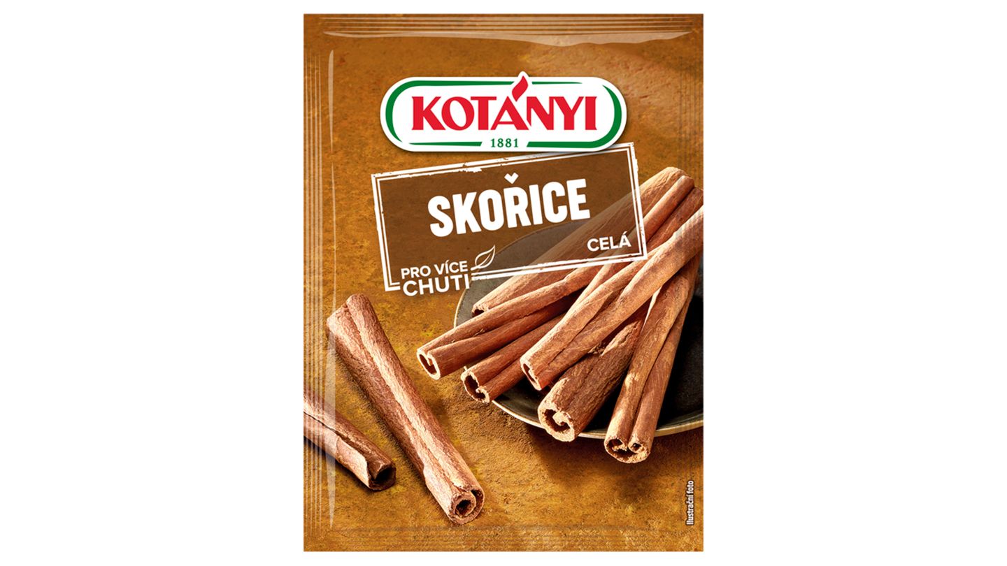Kotányi Skořice celá 17g