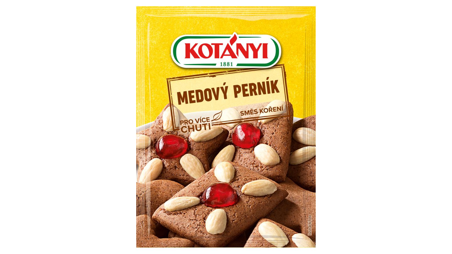 Kotanyi Dessert Medový perník 27g