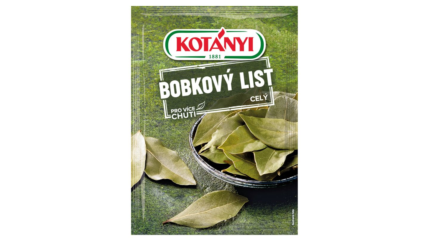 Kotányi Bobkový list celý 5g