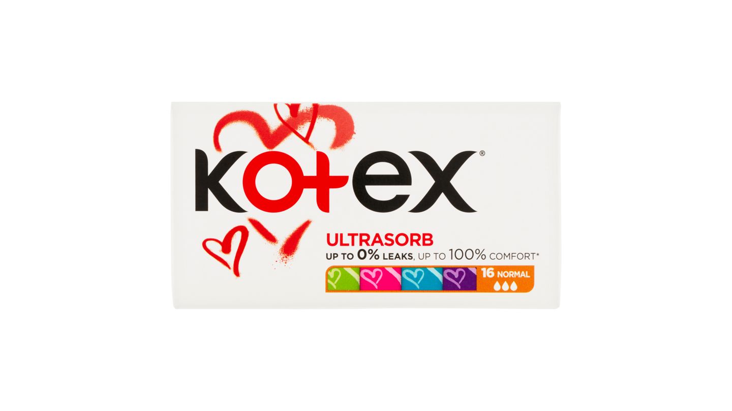 KOTEX TAMPONY ULTRASORB NORMAL 16KS