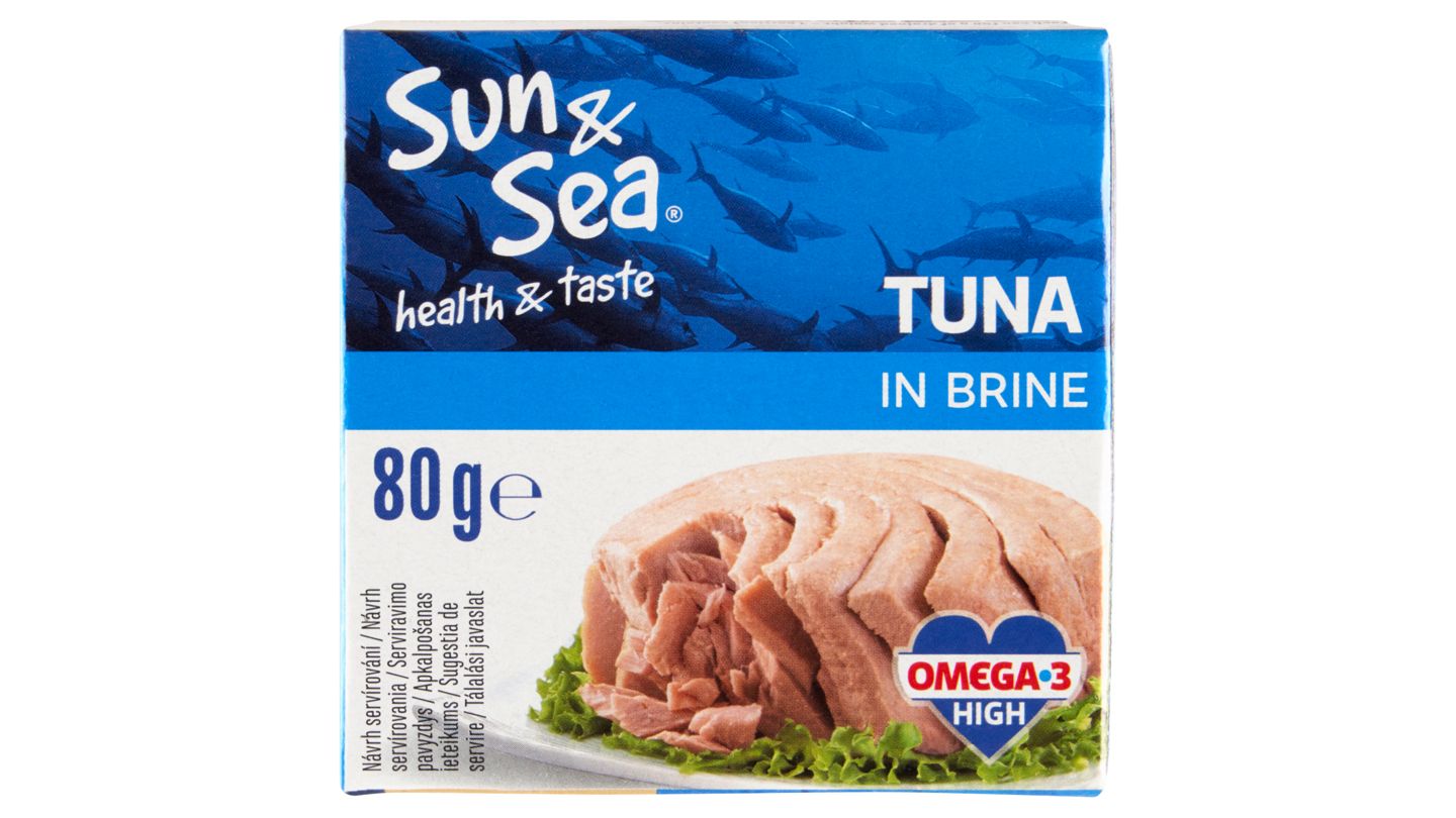 Sun & Sea Tuňák ve vlastní šťávě 80g