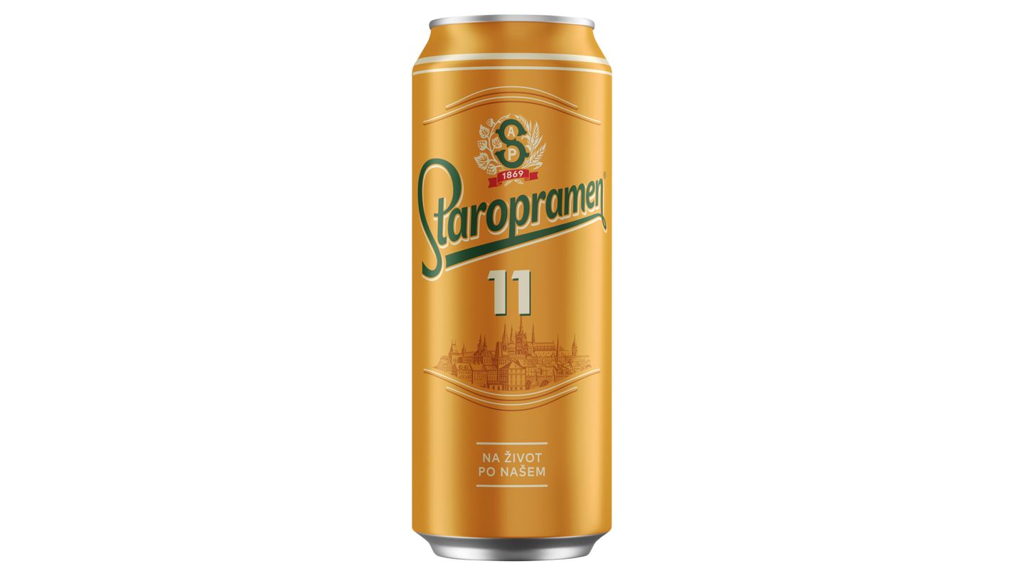 Staropramen Jedenáctka 0,5 l plech