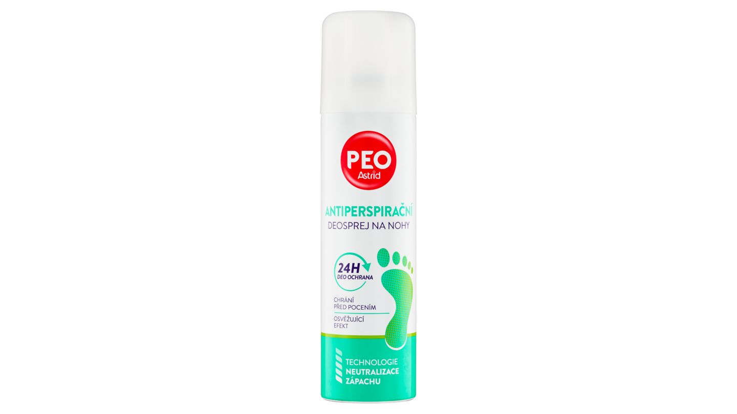 Astrid Peo Antiperspirační deosprej na nohy 150ml