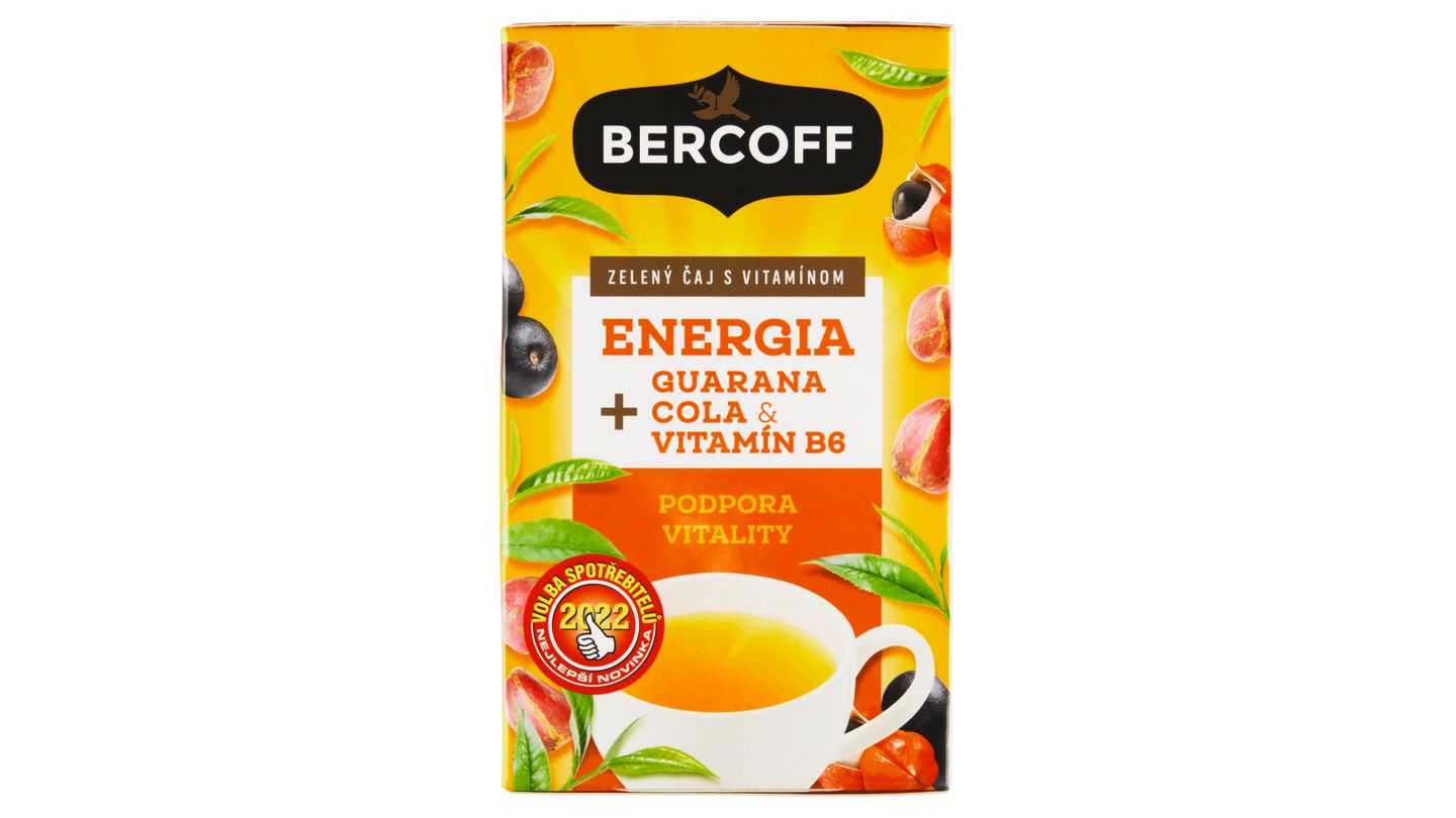 Bercoff Energie bylinný čaj 24 g (16 × 1,5 g)