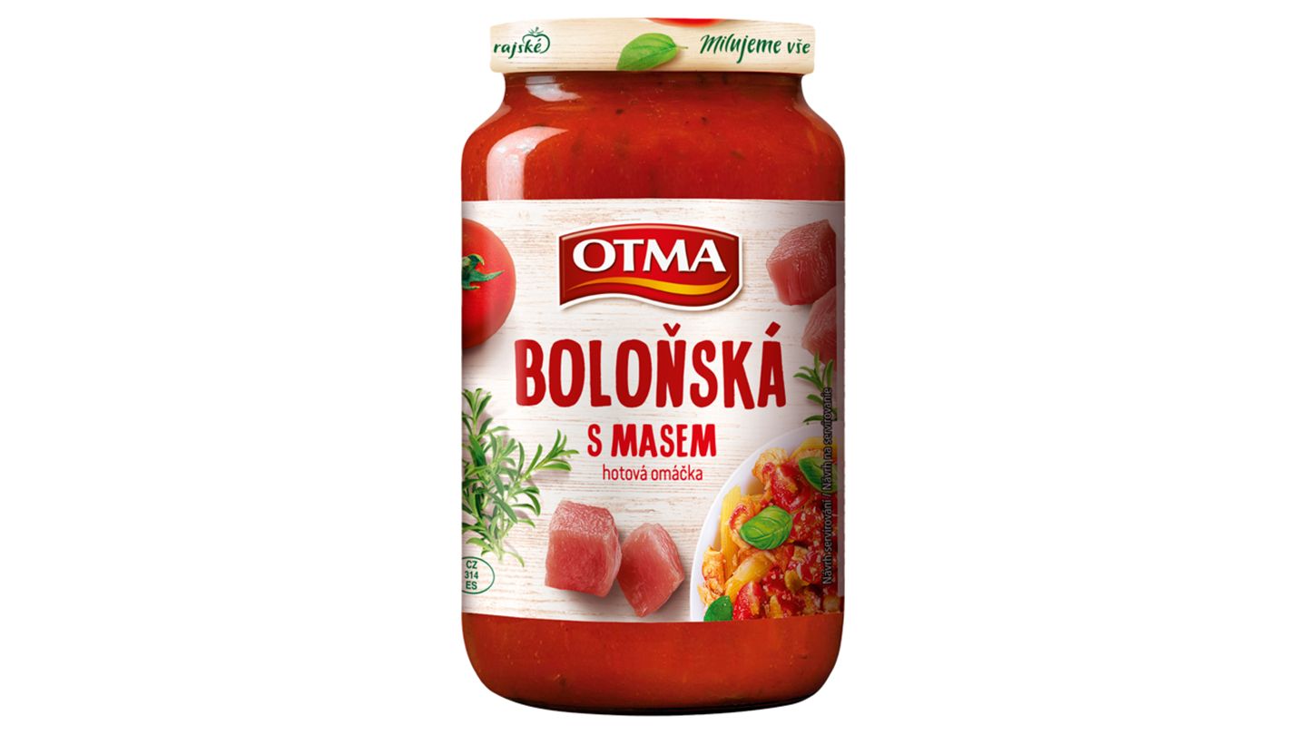 Otma Boloňská s masem hotová omáčka 350g