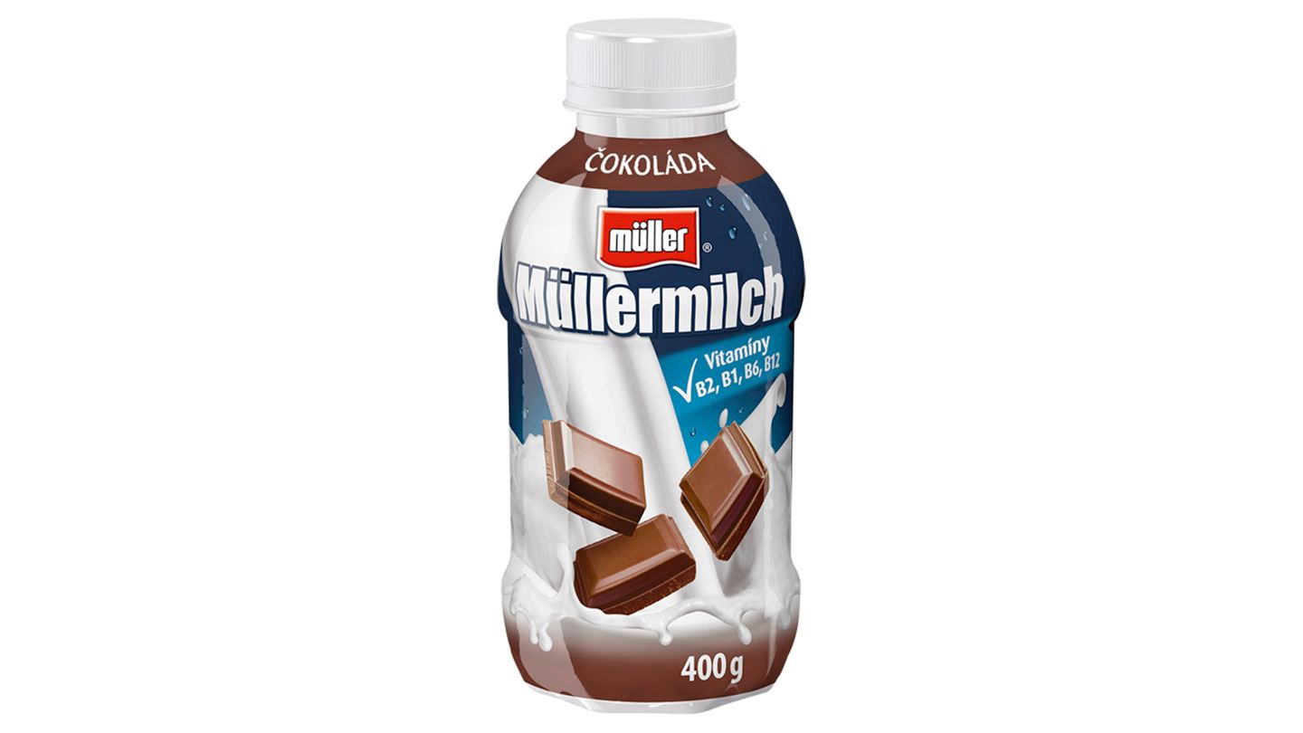 Müller Müllermilch mléčný nápoj s čokoládou 400g