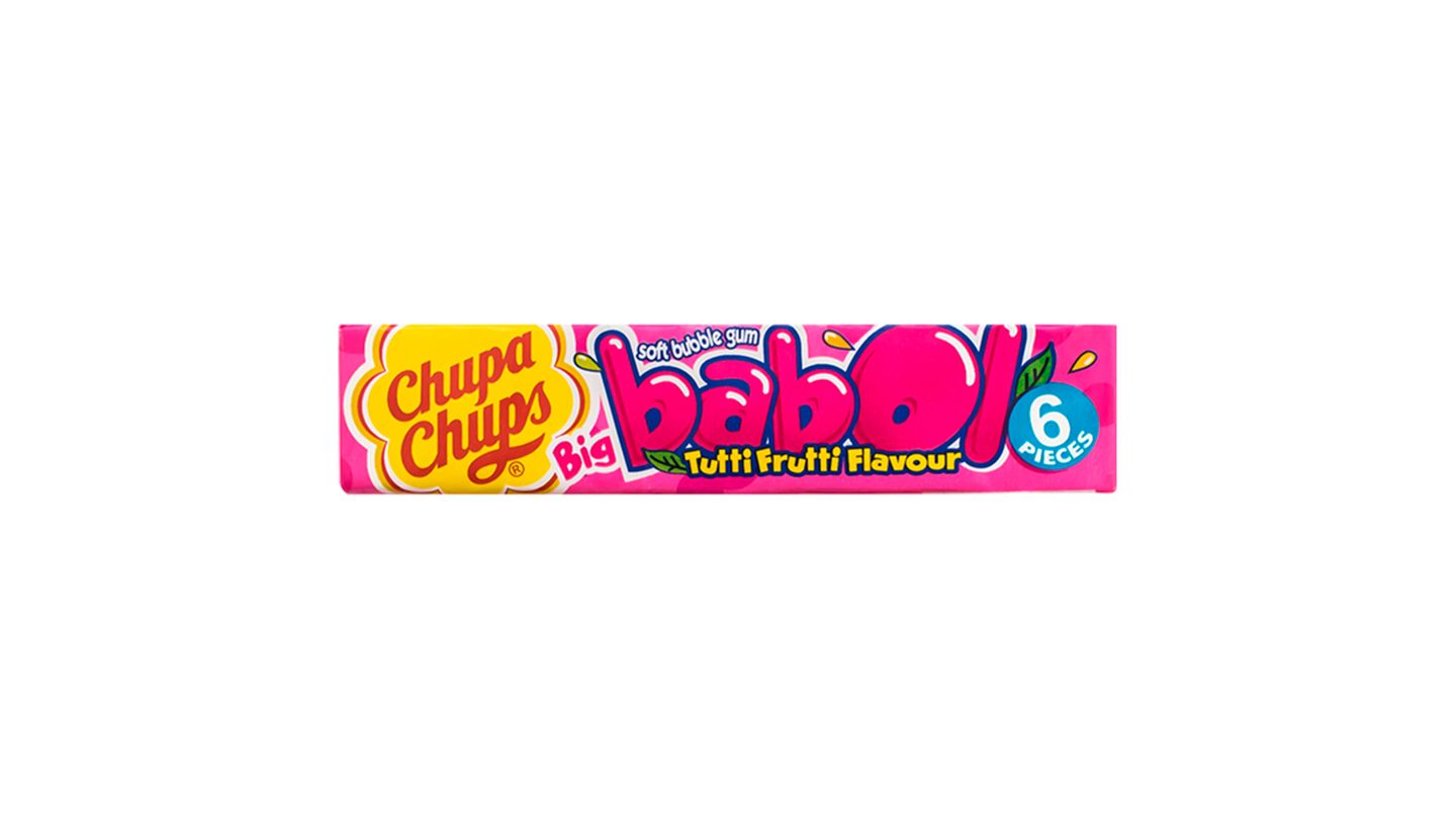 Chupa Chups Big Babol Tutti Frutti žvýkačky 27,6g