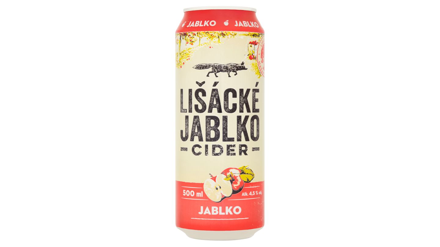 Lišácké jablko cider Jablko 0,5l