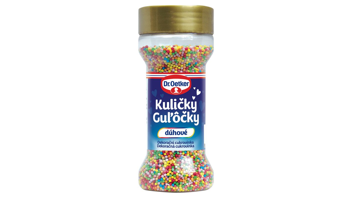 Dr. Oetker Kuličky duhové 65g