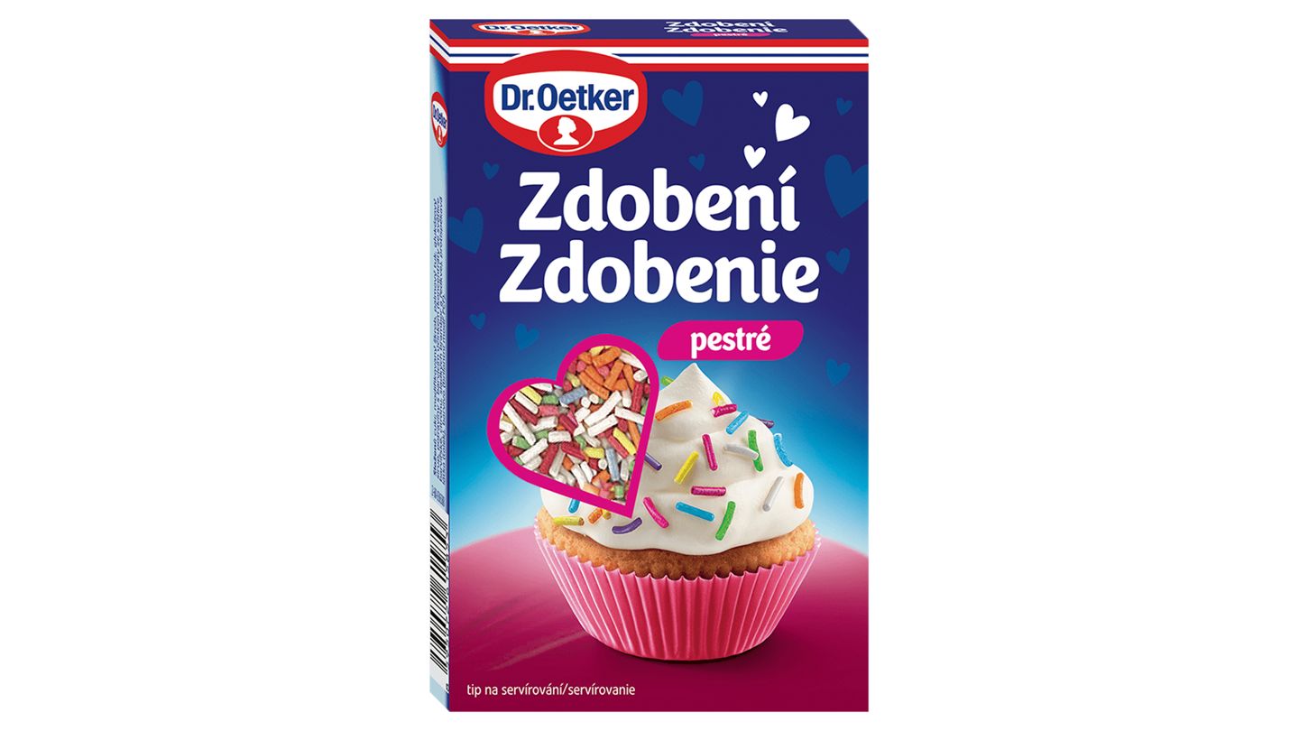 Dr. Oetker Zdobení pestré 80g