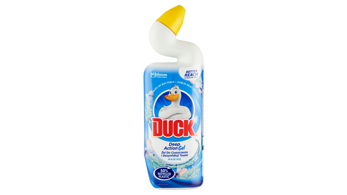 Duck Deep Action Gel-Marine čisticí a dezinfekční přípravek na WC mísu 750ml