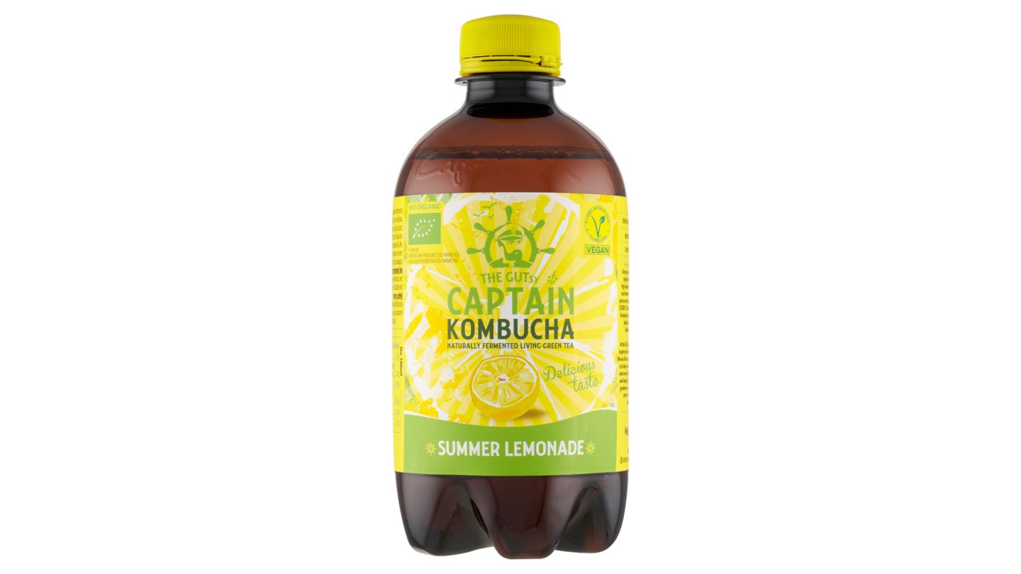 The Gutsy Captain Kombucha Summer Lemonade 400ml