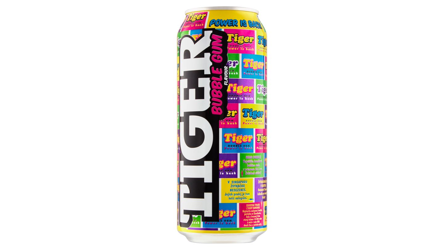 Tiger - bubble gum 0,5 l