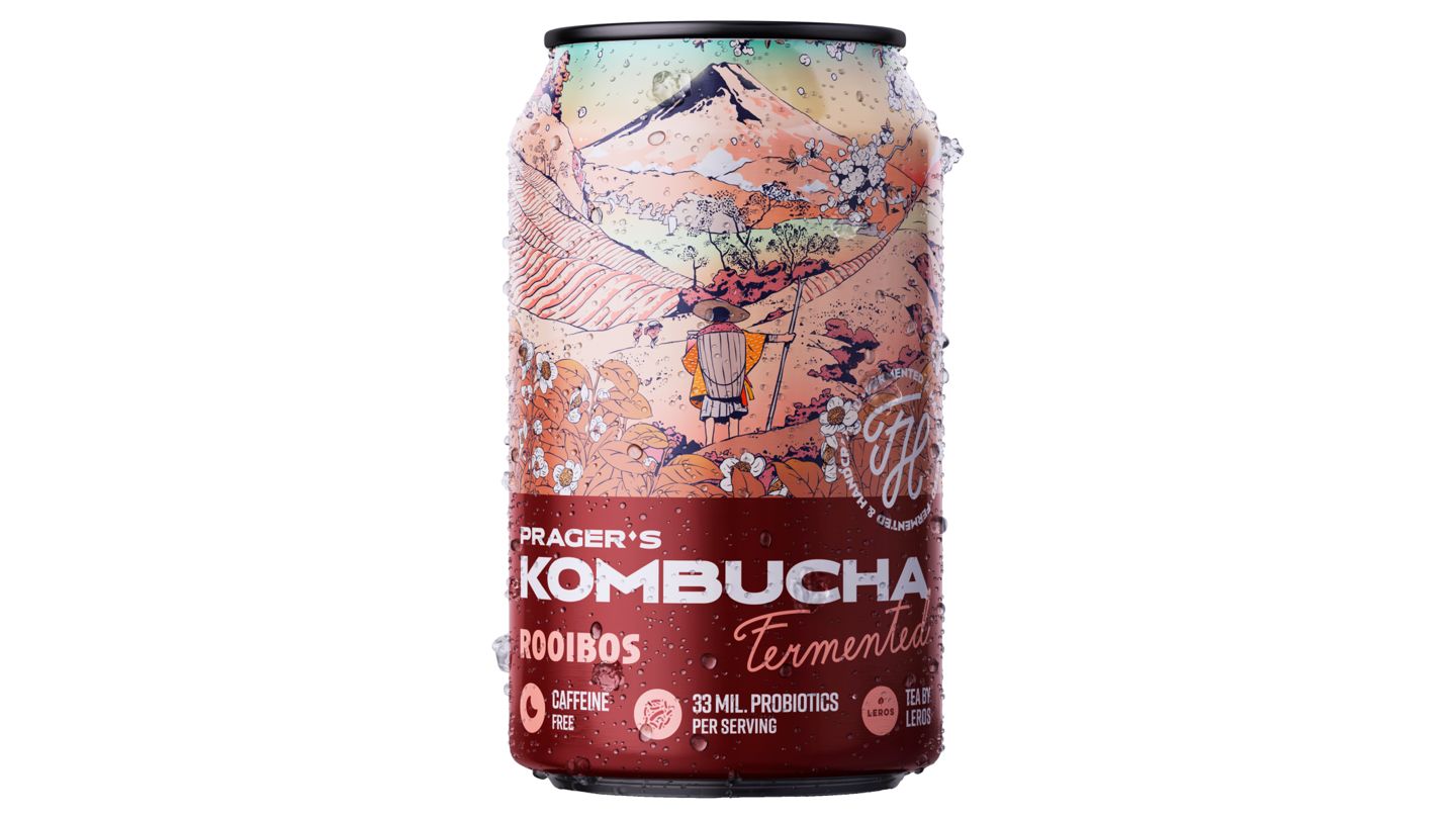 PRAGER'S Kombucha Rooibos 330ml