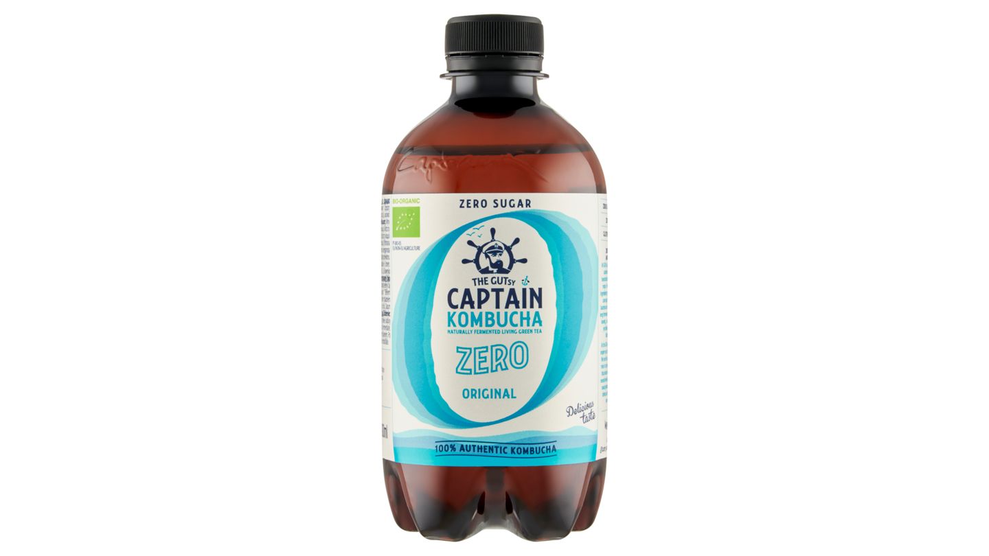 The Gutsy Captain Kombucha Zero Original 400ml