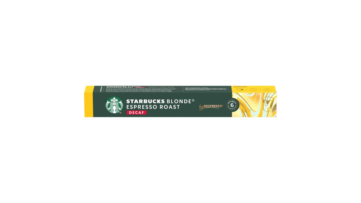 STARBUCKS by NESPRESSO Blonde Espresso Roast Decaf, kávové kapsle - 10 kapslí v balení