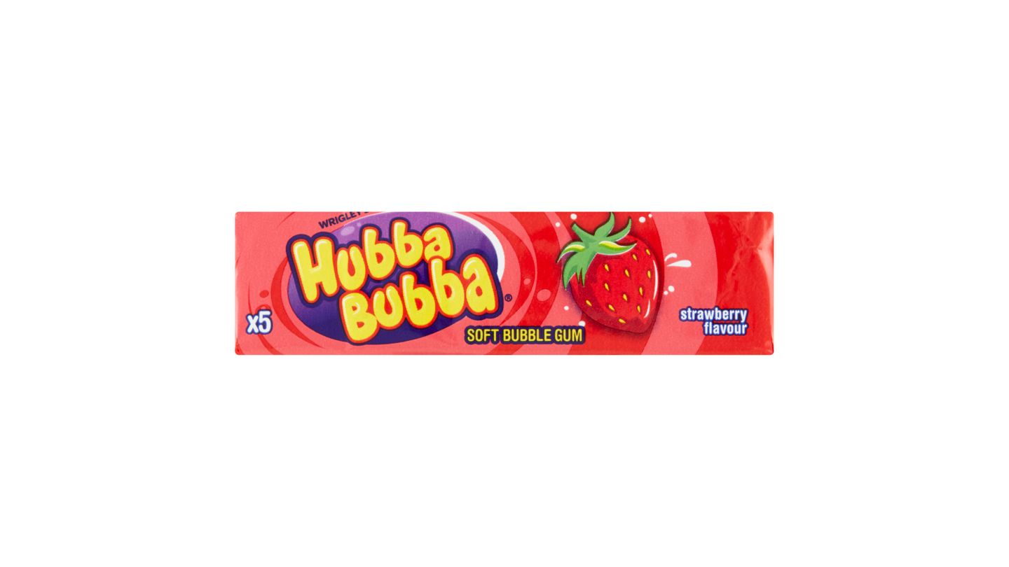 Wrigley's Hubba Bubba Strawberry 5 ks 35g