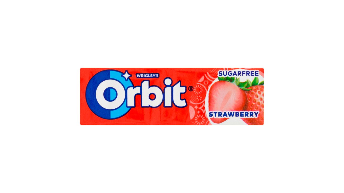 Wrigley's Orbit Strawberry 10 ks 14g