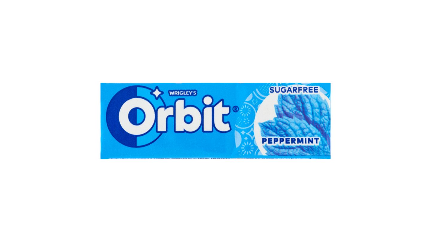 Wrigley's Orbit Peppermint žvýkačka 10 ks 14g