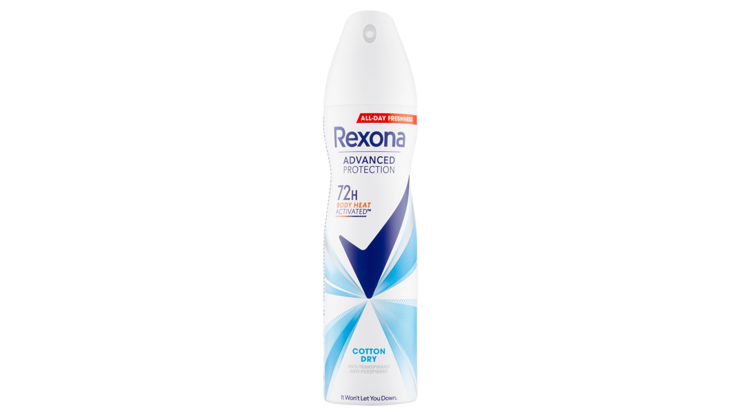 Rexona Advanced Protection Cotton Dry antiperspirant sprej 150ml