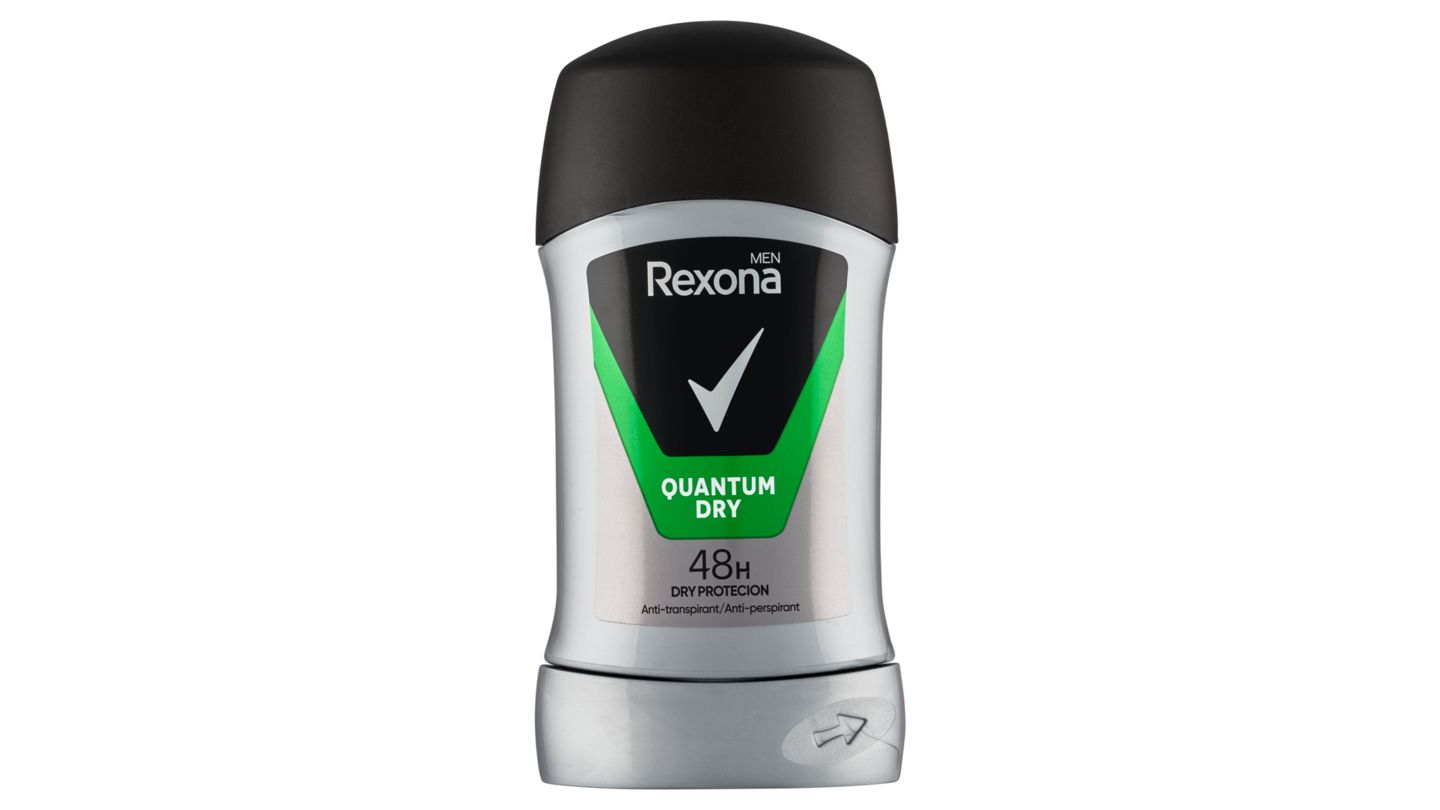 Rexona Men Quantum Dry tuhý antiperspirant pro muže 50ml