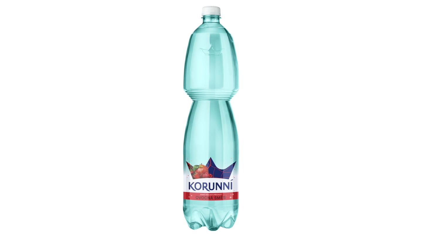 Korunní - ovocná směs jemně perlivá 1,5 l