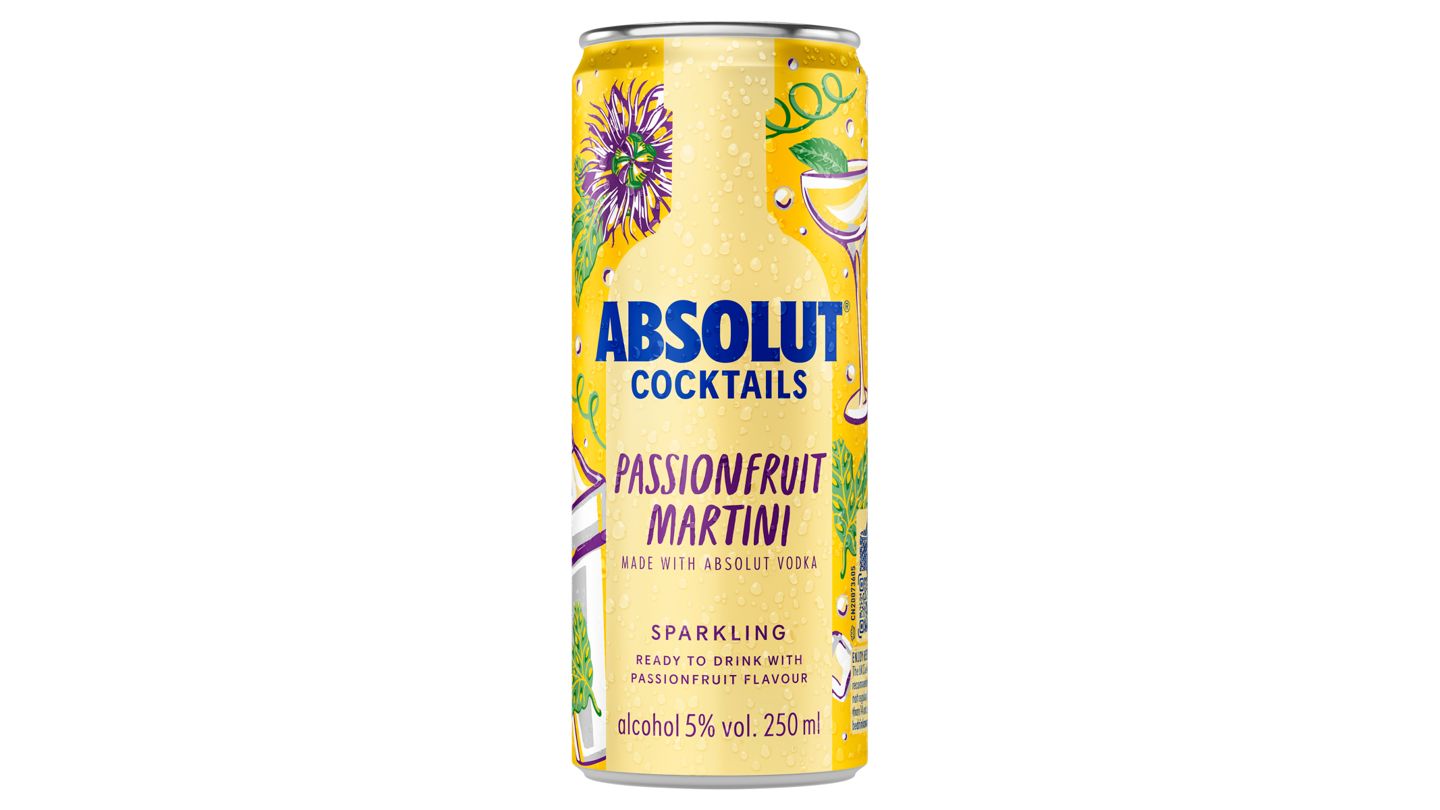 Absolut Cocktails Passionfruit 250ml
