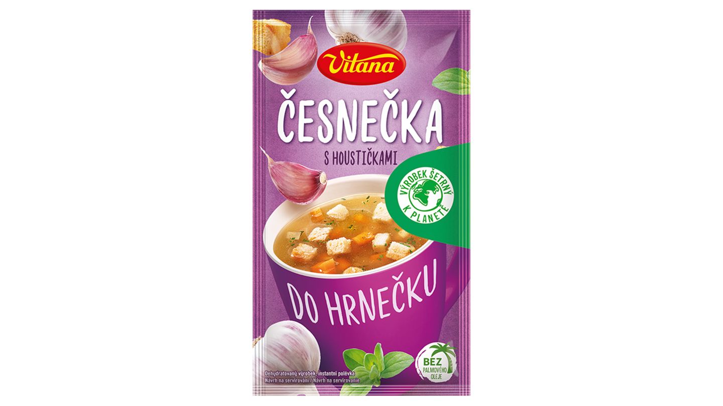 Vitana Do hrnečku Česnečka s houstičkami 17g
