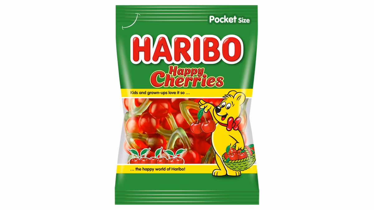 Haribo Happy Cherries želé s ovocnou příchutí 100g