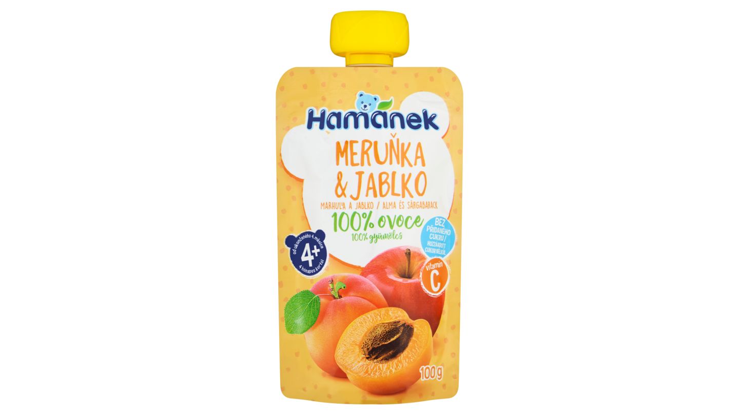 Hamánek Meruňka & jablko 100g