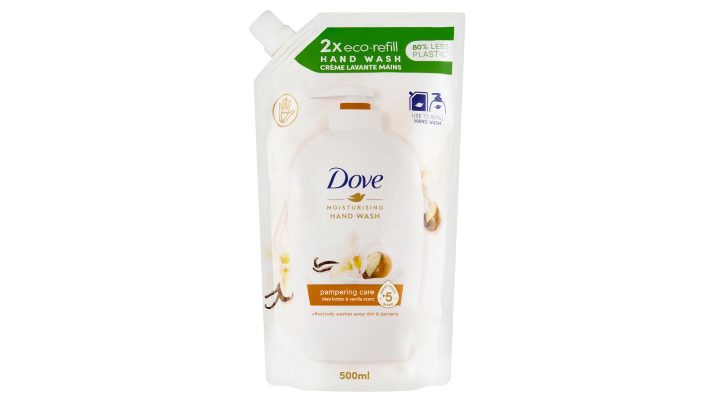 Dove Pampering Care tekuté mýdlo na ruce 500ml