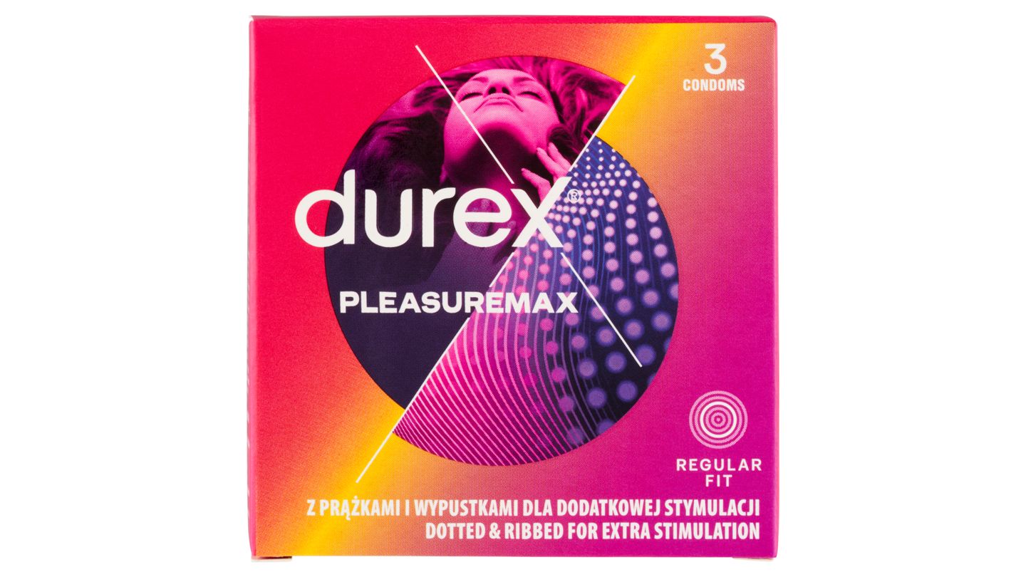 Durex Pleasuremax kondomy 3 ks