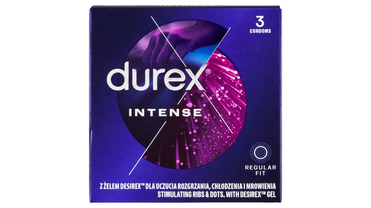 Durex Intense kondomy 3 ks