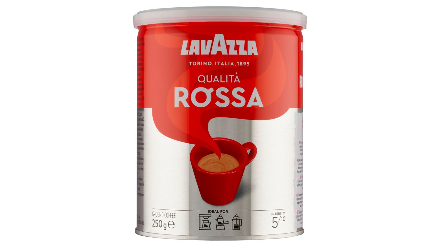 Lavazza Qualitá Rossa pražená mletá káva 250g