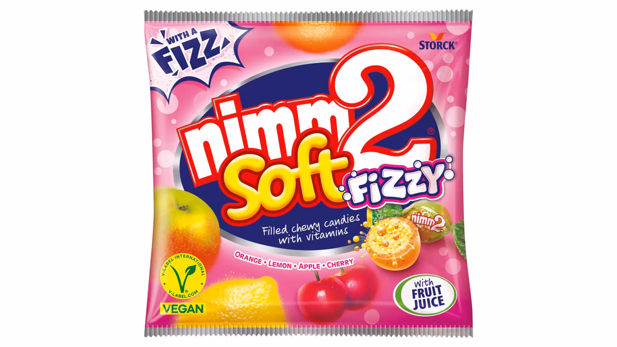 nimm2 Soft Fizzy bonbóny 90g