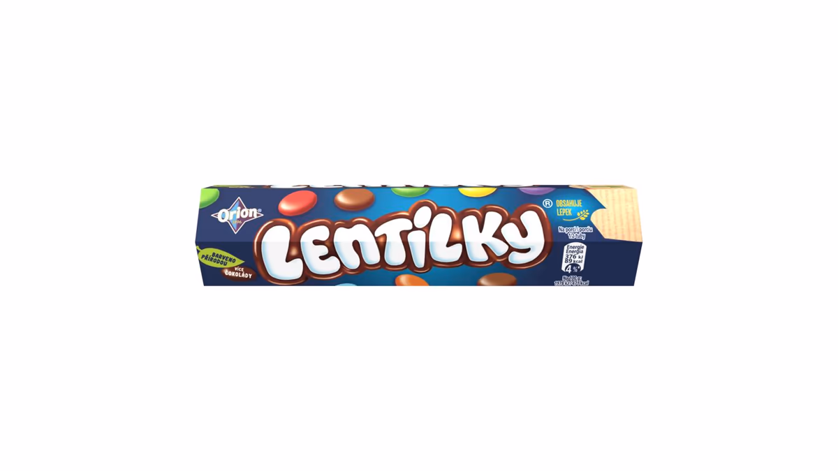 ORION LENTILKY Dražé z mléčné čokolády 38g