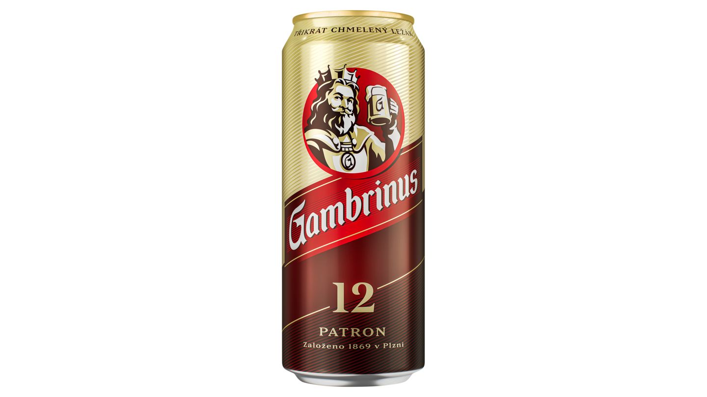 Gambrinus Patron 12 - 0,5 l plech