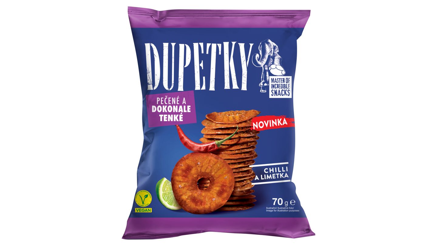 Dupetky Chilli a limetka 70g