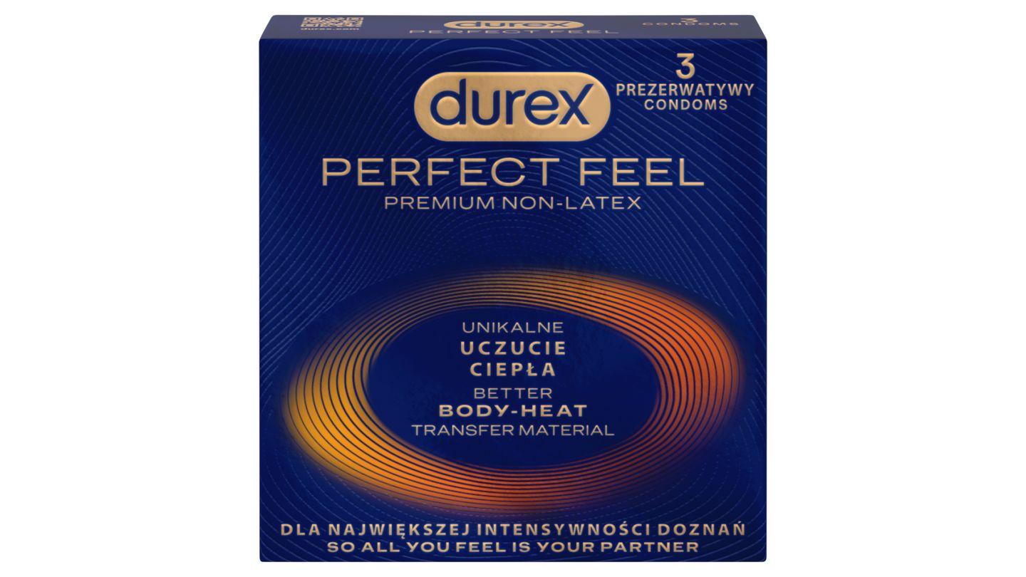 Durex Perfect Feel kondomy 3 ks
