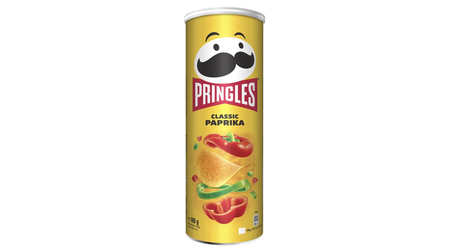 Pringles Křupavý snack s příchutí papriky 165g