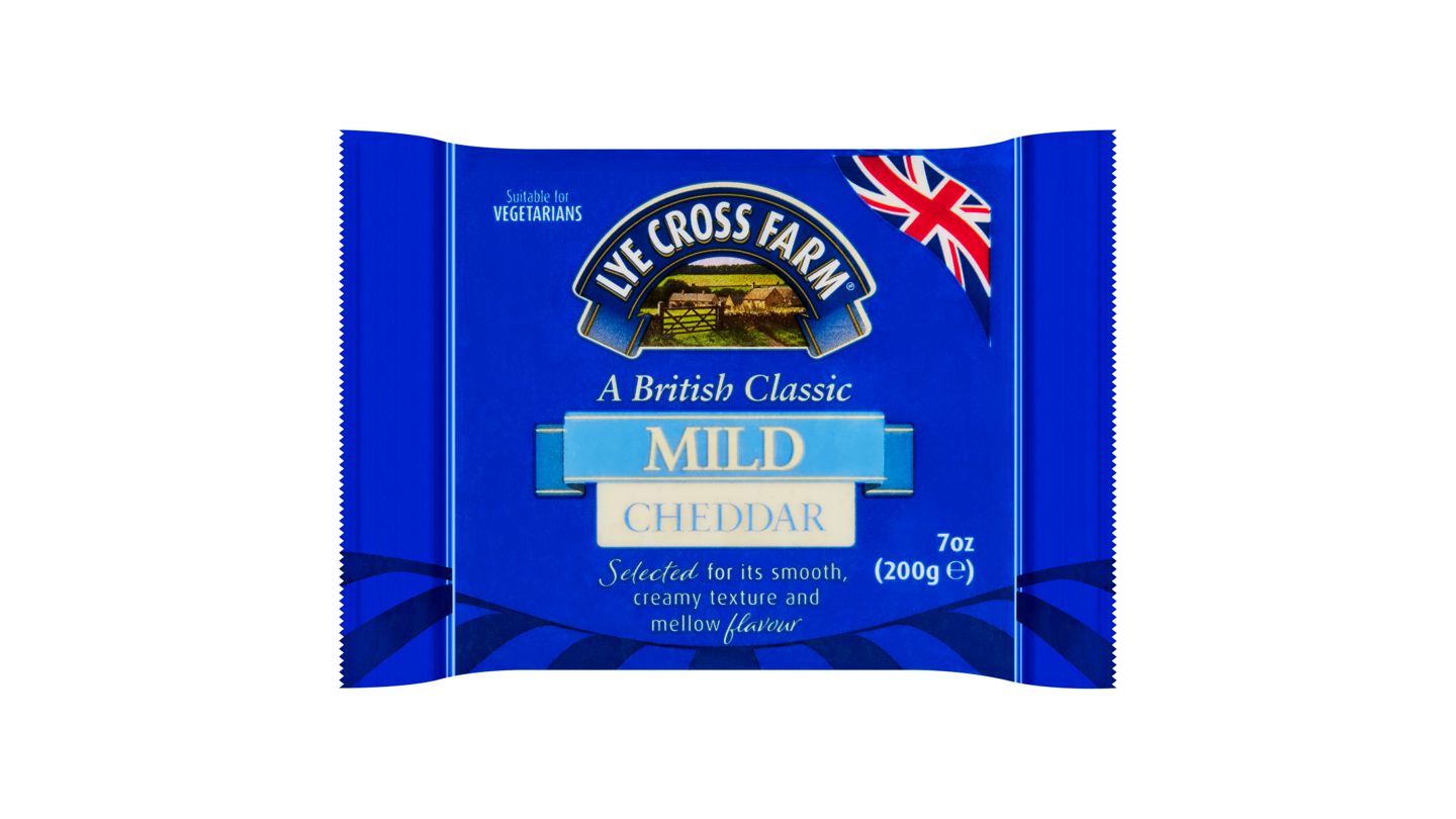 Lye Cross Farm English Mild White cheddar 200g