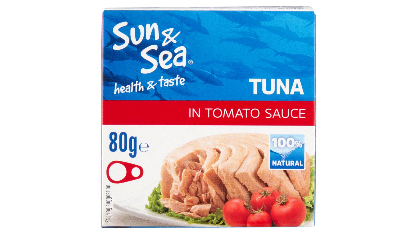 Sun & Sea Tuňák v rajčatové omáčce 80g