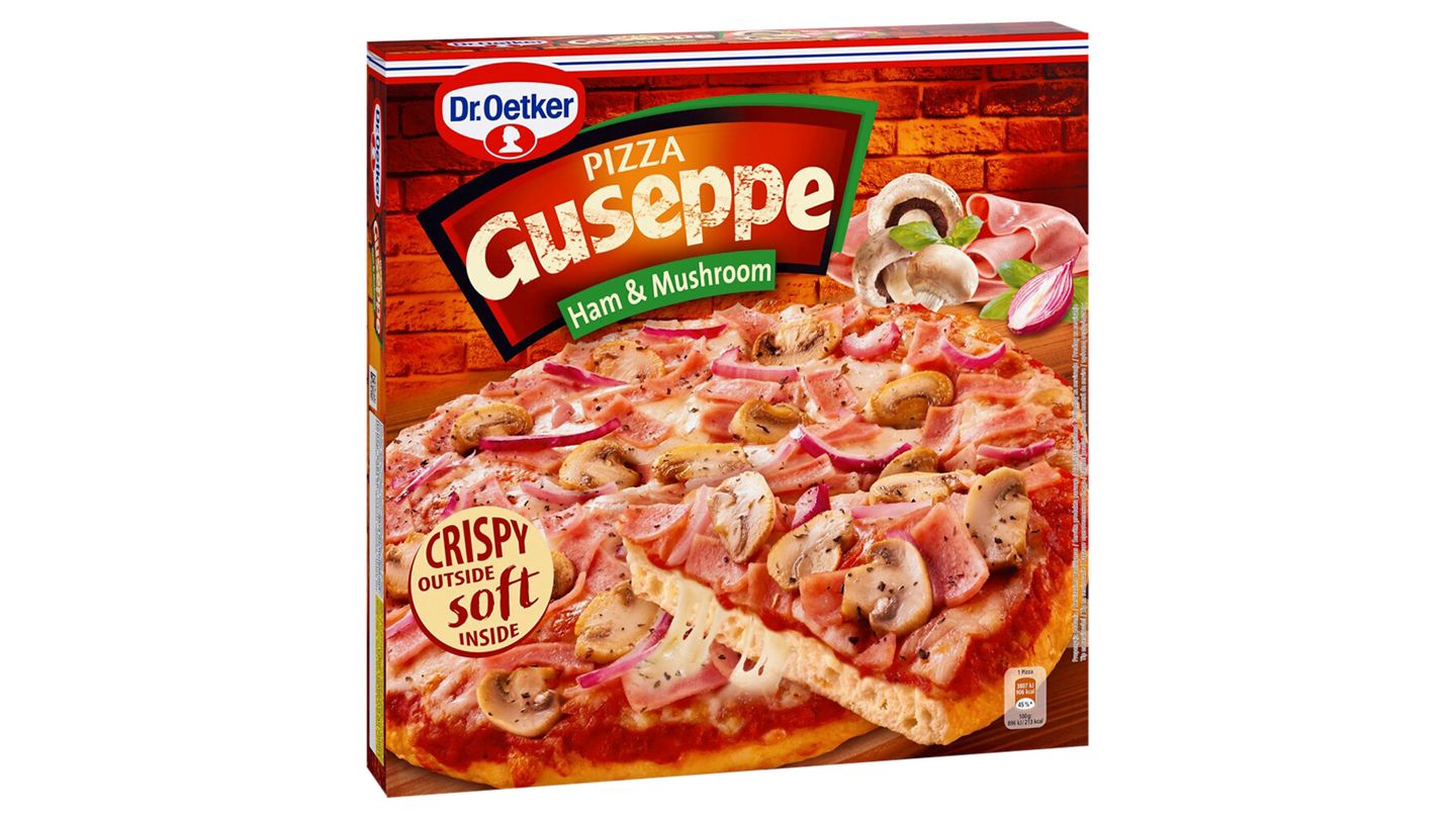 Dr. Oetker Guseppe Pizza šunka & žampióny 425g
