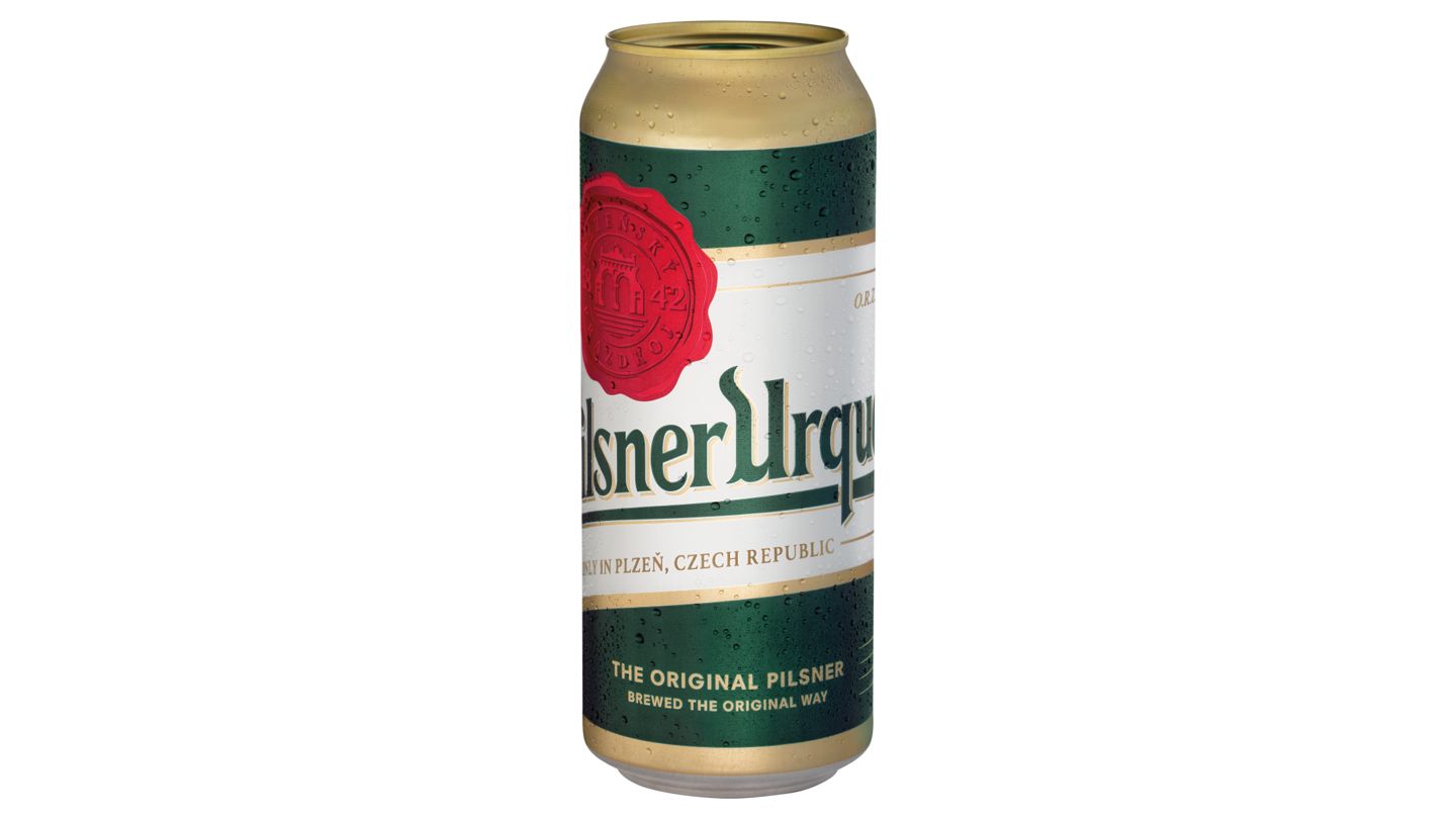 Pilsner Urquell - plech 0,5 l plech