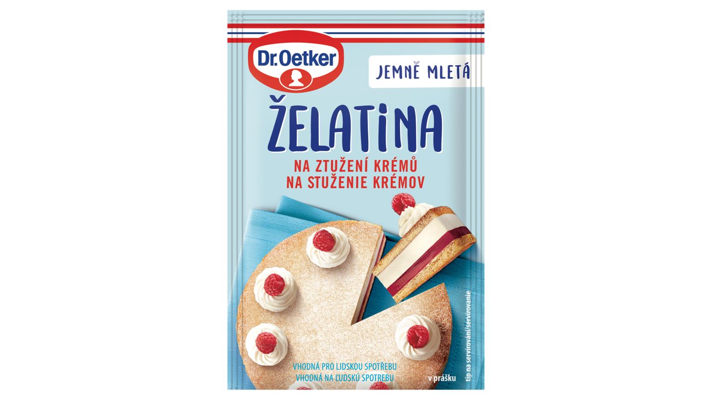 Dr. Oetker Želatina na ztužení krémů 20g