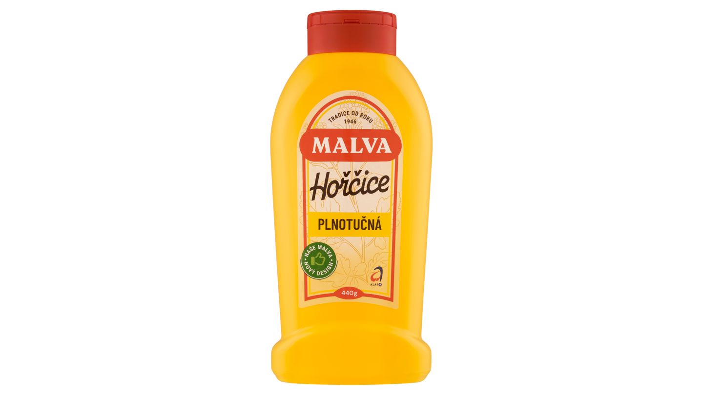 Malva Hořčice plnotučná 440g