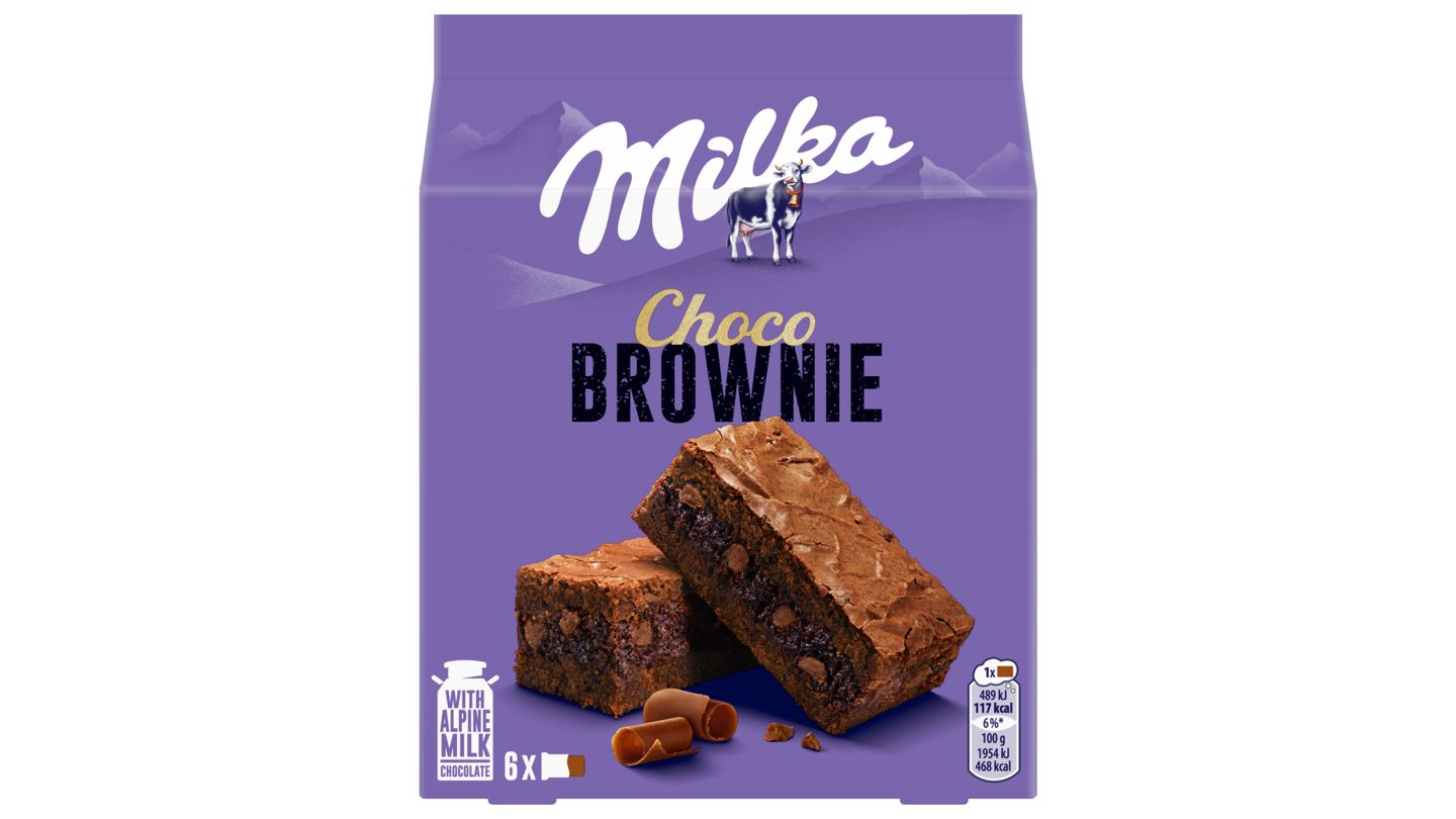 Milka Choco Brownie jemné pečivo 150g